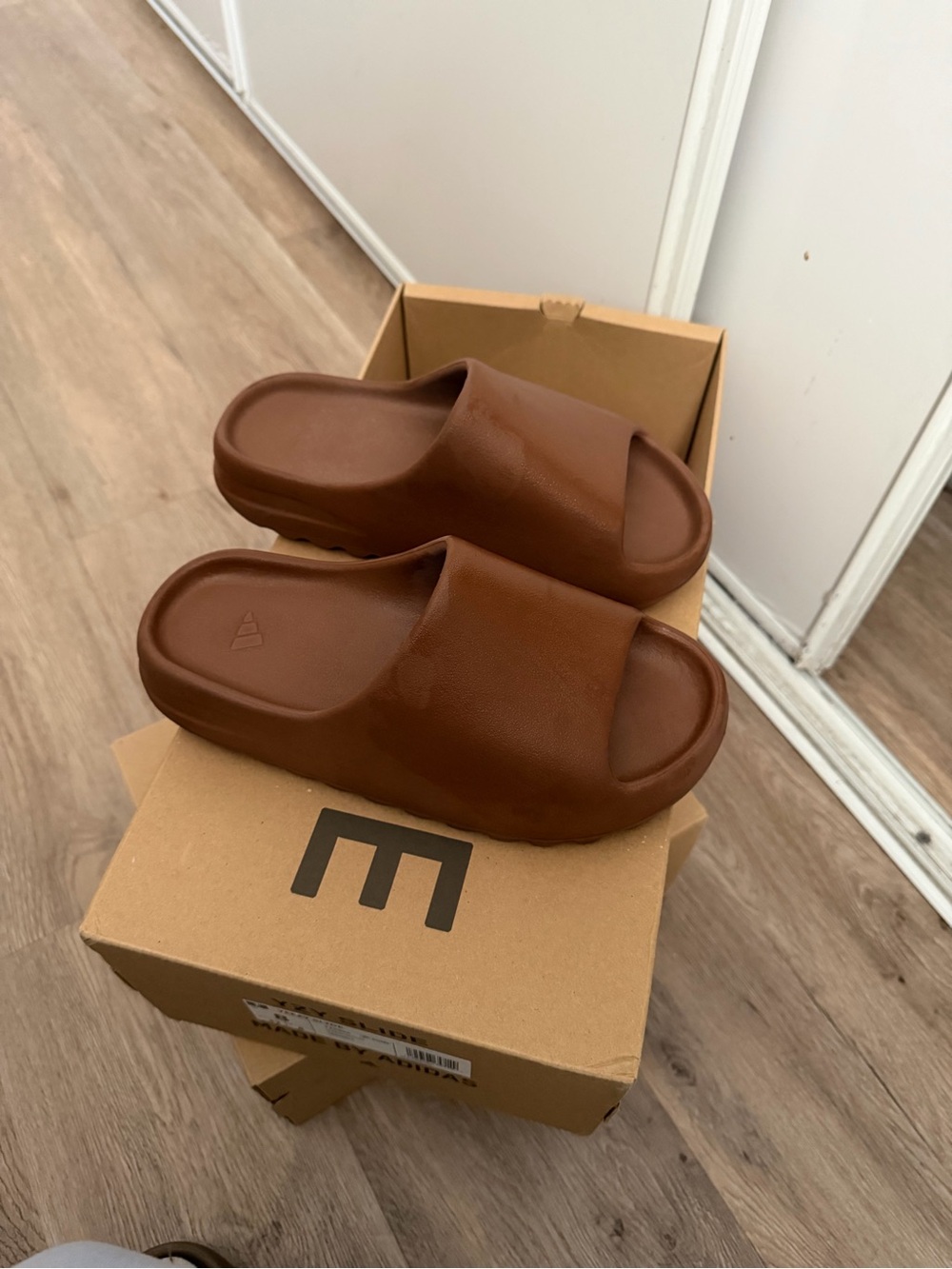 Yeezy Brown Slide Sandals